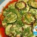 Zucchini iliyokaanga na vitunguu na mayonnaise, mapishi na picha